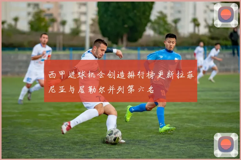西甲进球机会创造排行榜更新拉菲尼亚与居勒尔并列第六名